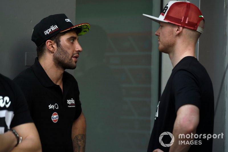 Bradley Smith et Andrea Iannone