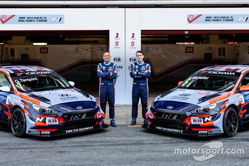 Команда BRC Hyundai N Squadra Corse (Италия): Габриэле Тарквини и Норберт Михелис