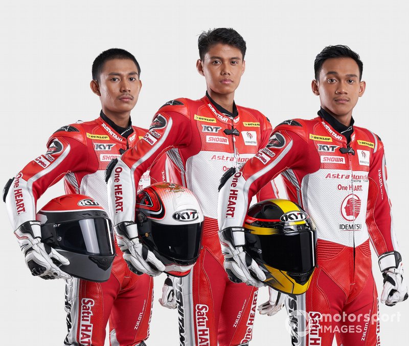 Lucky Hendriansya, Irfan Ardiansyah, Awhin Sanjaya, Astra Honda Racing Team