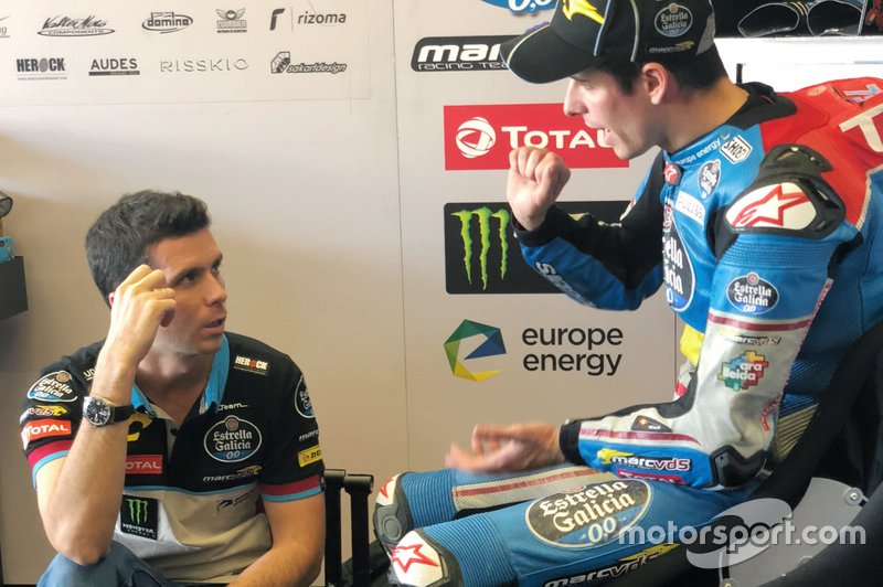 Alex Marquez,  Joan Olivé, Marc VDS