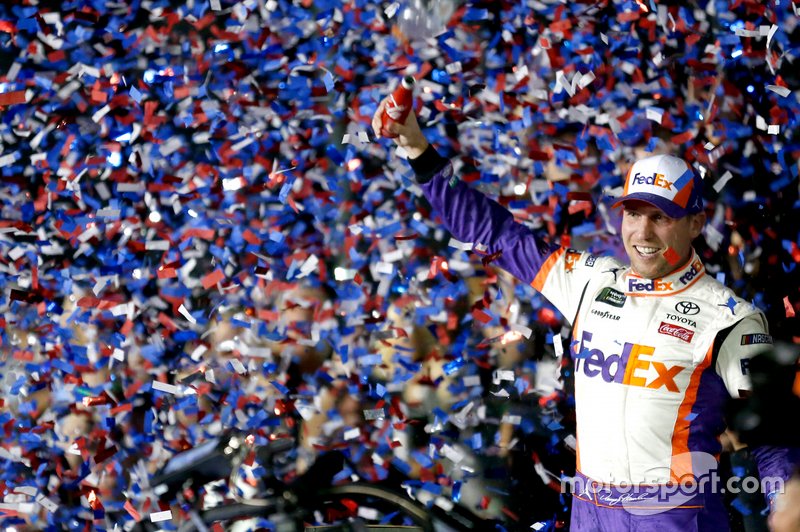 1. Denny Hamlin, Joe Gibbs Racing, Toyota Camry