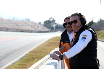 Zak Brown, McLaren Racing CEO and Sheikh Mohammed bin Essa Al Khalifa, CEO of the Bahrain Economic Development Board and McLaren Shareholder