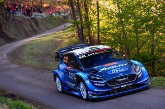 Elfyn Evans, Scott Martin, M-Sport Ford WRT Ford Fiesta WRC