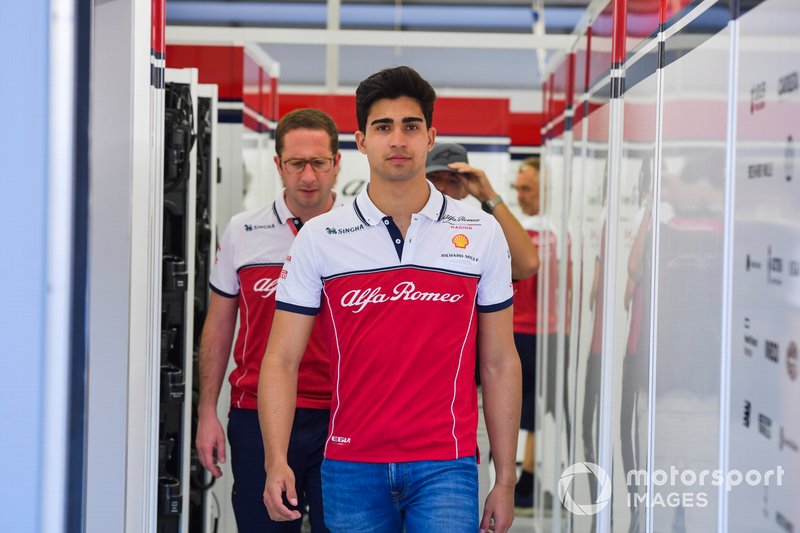 Juan Manuel Correra, Alfa Romeo Racing, piloto de desarrollo