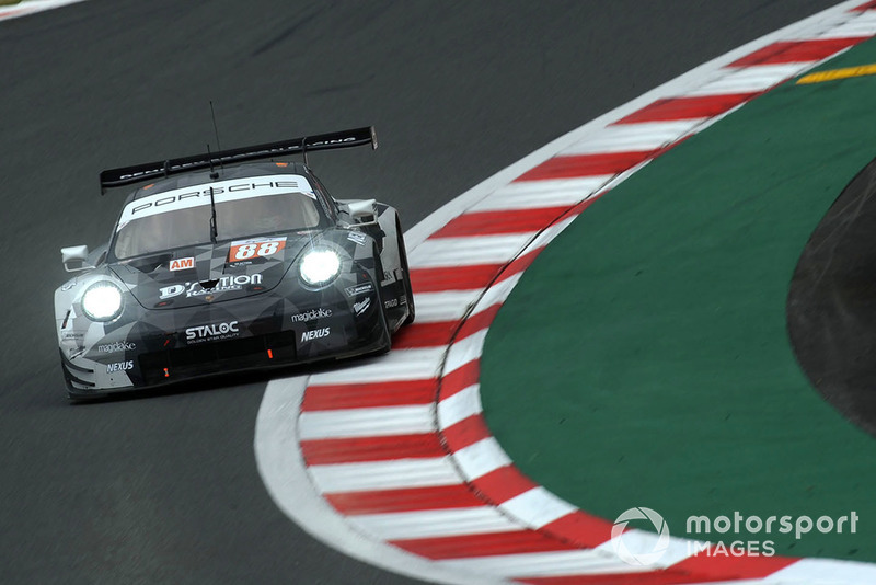 #88 Dempsey Proton Competition Porsche 911 RSR: Matteo Cairoli, Khaled Al Qubaisi, Giorgio Roda 