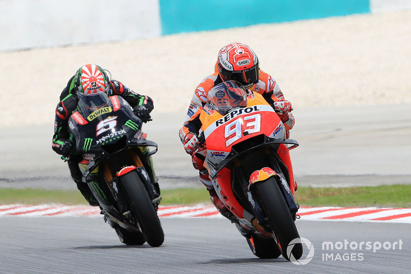 Marc Marquez, Repsol Honda Team, Johann Zarco, Monster Yamaha Tech 3