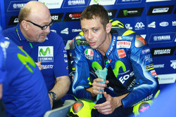 Valentino Rossi, Yamaha Factory Racing, et Silvano Galbusera