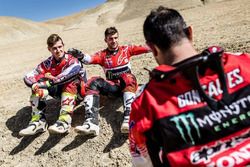 Ricky Brabec, Kevin Benavides, Paulo Gonçalves, Honda HRC