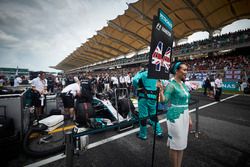 Grid Girl de Lewis Hamilton, Mercedes AMG F1