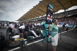 Grid Girl de Lewis Hamilton, Mercedes AMG F1