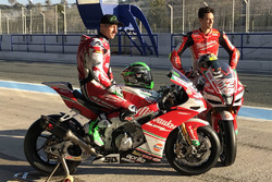 Lorenzo Savadori, Milwaukee Aprilia World Superbike Team, Eugene Laverty, Milwaukee Aprilia World Superbike Team