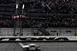 Ricky Stenhouse Jr., Roush Fenway Racing Ford takes the checkered flag