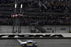 Ricky Stenhouse Jr., Roush Fenway Racing Ford takes the checkered flag