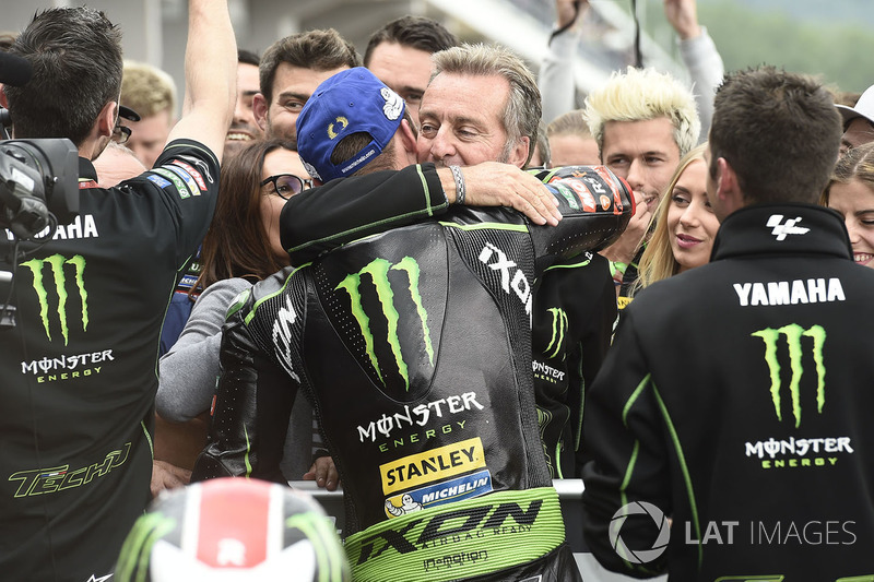 Jonas Folger, Monster Yamaha Tech 3, Hervé Poncharal, Monster Yamaha Tech 3 Team Principal