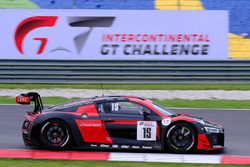 #15 Audi Sport Team Phoenix, Audi R8 LMS: Christopher Haase, Robin Frijns, Laurens Vanthoor