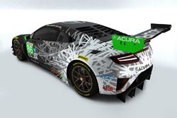 The #86 car, commemorating Acura’s 30th anniversary since its establishment in 1986, will have a bla