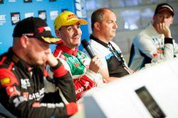 Conferencia de prensa, Rob Huff, All-Inkl Motorsport, Citroën C-Elysée WTCC, Norbert Michelisz, Hond