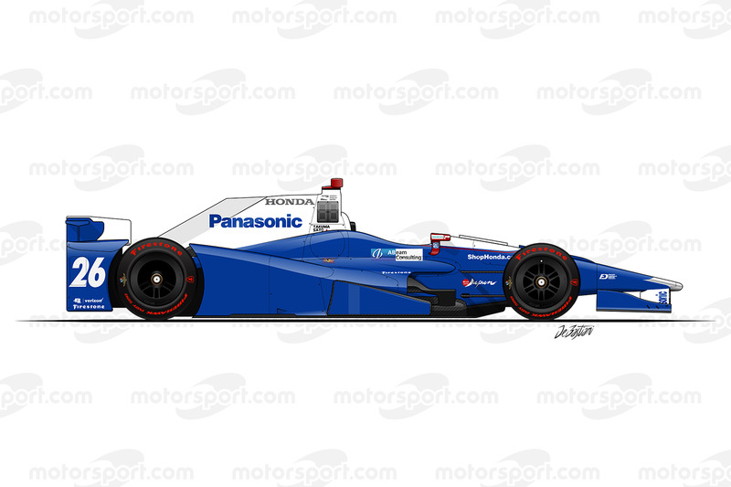 #26 - Takuma Sato, Andretti Autosport Honda