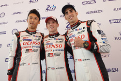 Kazuki Nakajima, Anthony Davidson, Sébastien Buemi, Toyota Gazoo Racing