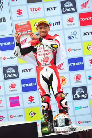 Podium: Rheza Danica, Asia Production 250cc