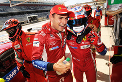 LMGTE Pro polesitters Davide Rigon, Sam Bird, AF Corse