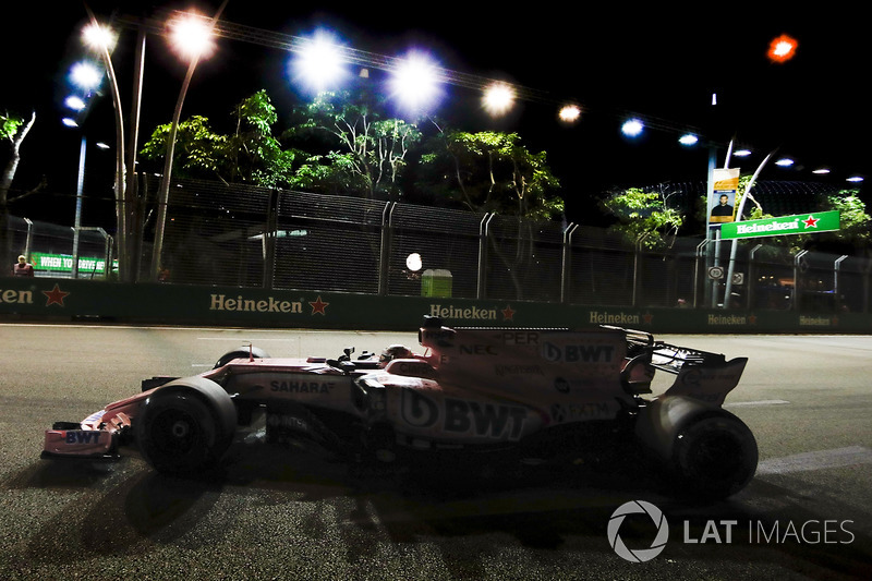 Sergio Pérez, Sahara Force India F1 VJM10