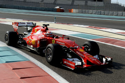 Kimi Raikkonen, Ferrari testing the new 2017 Pirelli tyres