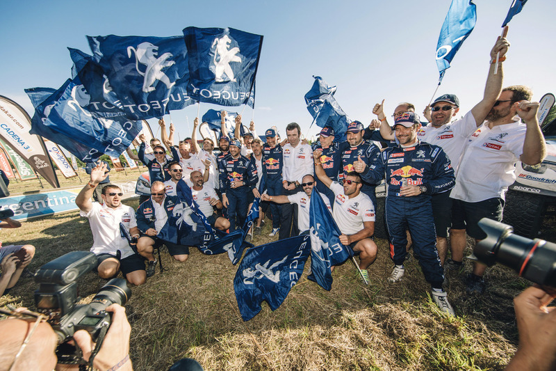 Stéphane Peterhansel, Jean-Paul Cottret, Sébastien Loeb, Daniel Elena, Cyril Despres, David Castera, Bruno Famin, Peugeot Sport