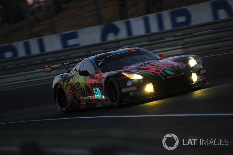 #50 Larbre Competition Corvette C7-Z06: Romain Brandela, Christian Philippon, Fernando Rees