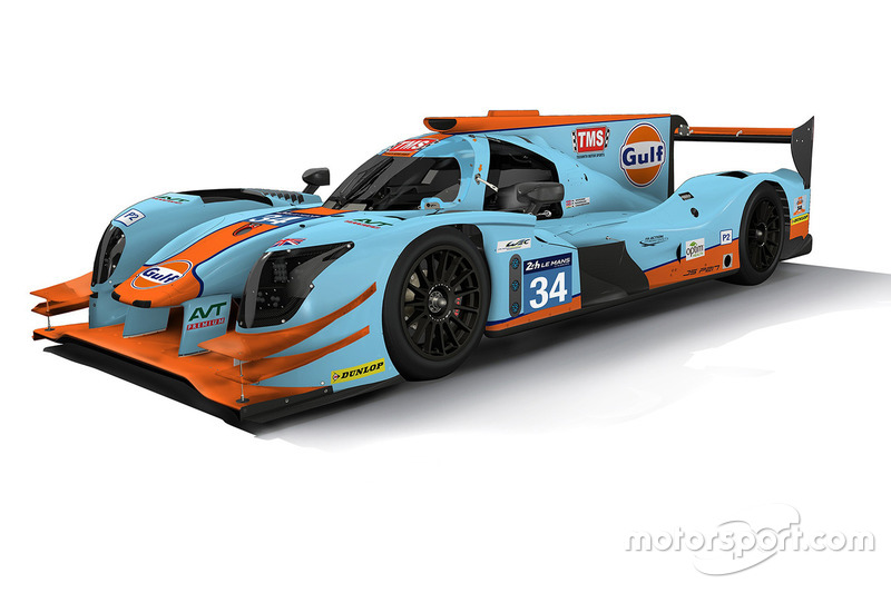 Decoración Tockwith Motorsports Gulf