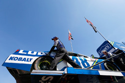 The car of Jimmie Johnson, Hendrick Motorsports Chevrolet