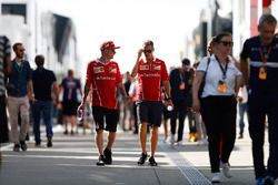 Kimi Raikkonen, Ferrari, Sebastian Vettel, Ferrari