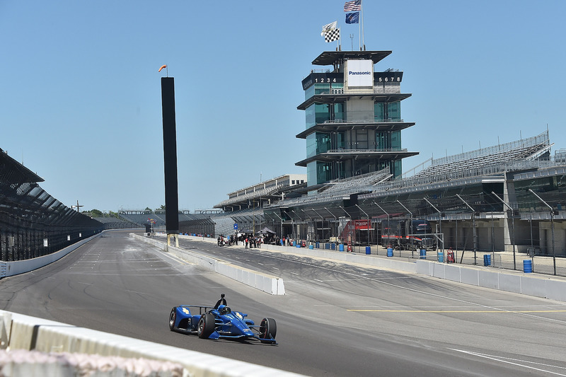 Juan Pablo Montoya test de 2018 Chevrolet IndyCar