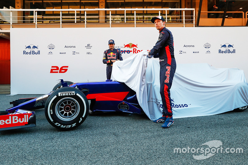 Carlos Sainz Jr., Toro Rosso y Daniil Kvyat, Toro Rosso