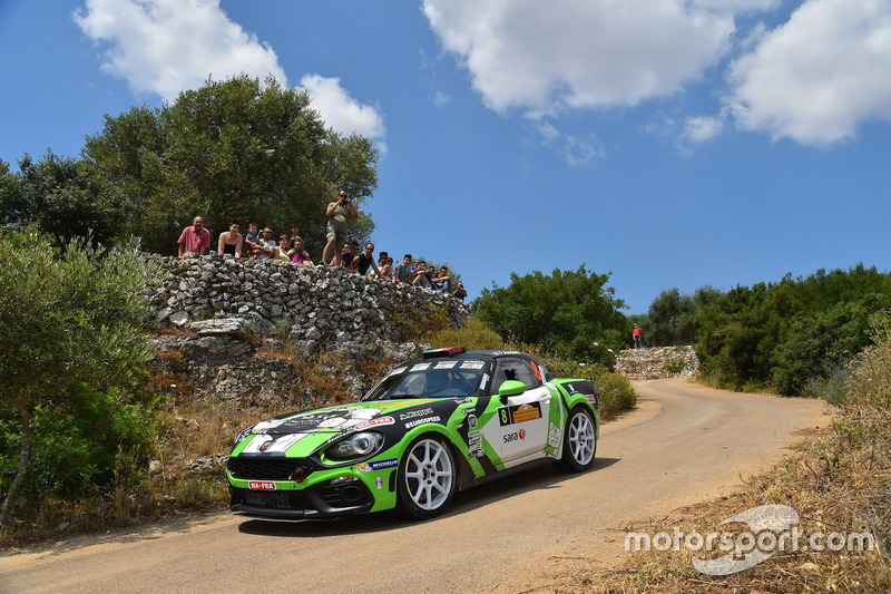 Fabrizio Andolfi Junior, Daniele Mangiarotti, Abarth 124 Rally