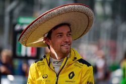 Jolyon Palmer, Renault Sport F1 Team, tijdens de rijdersparade