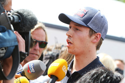 Daniil Kvyat, Scuderia Toro Rosso with the media