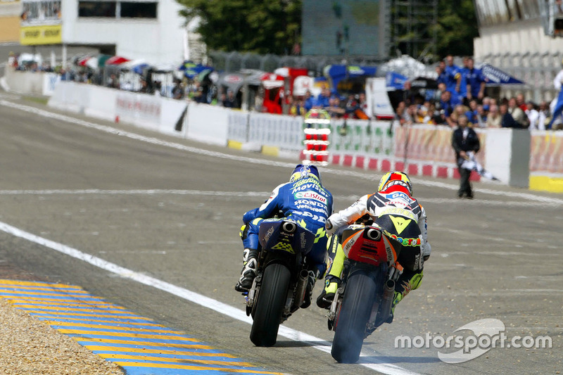 2003 : 1. Sete Gibernau, 2. Valentino Rossi
