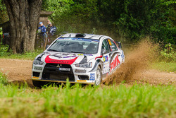 Александр Михайлов и Нормундс Кокинс, Mitsubishi Lancer Evo X