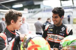 Jehan Daruvala, Josef Kaufmann Racing et Lando Norris, Josef Kaufmann Racing