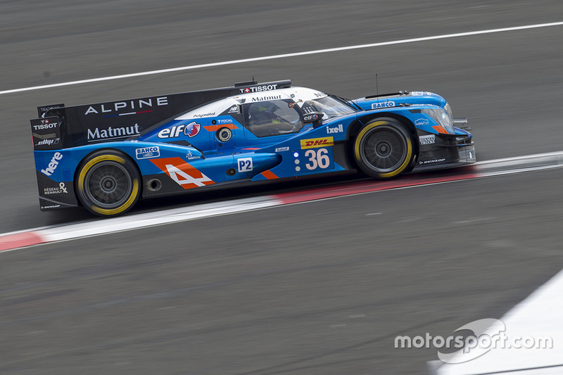 2. LMP2: #36 Signatech, Alpine A460: Gustavo Menezes, Nicolas Lapierre, Stéphane Richelmi