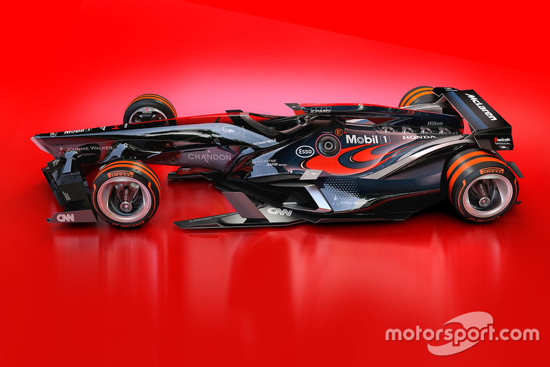 McLaren 2030 fantezi tasarım