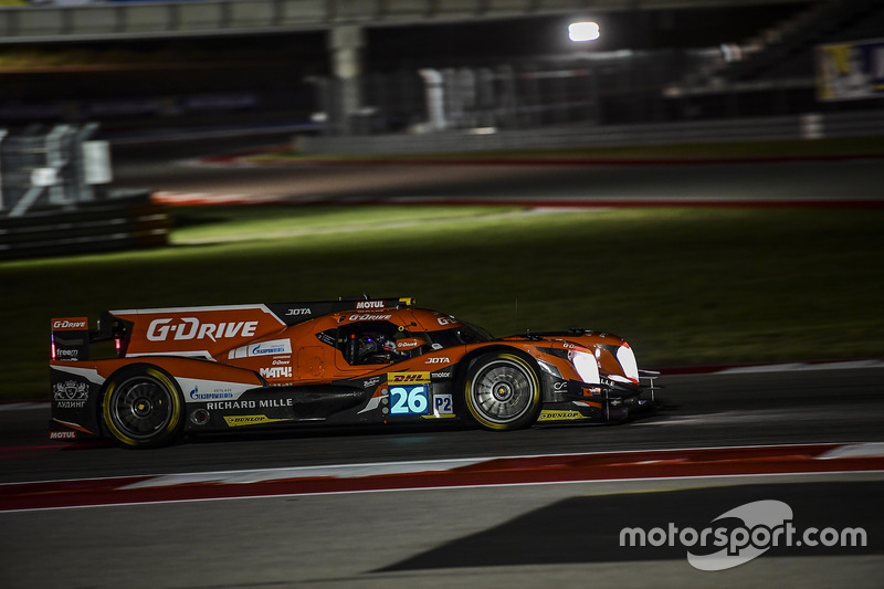 3. LMP2: #26 G-Drive Racing, Oreca 05 - Nissan: Roman Rusinov, Alex Brundle, René Rast