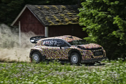 Kris Meeke tests Citroテォn C3 WRC 2017