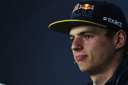 Max Verstappen Red Bull Racing in the FIA Press Conference