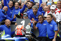 Race winner Maverick Viñales, Team Suzuki MotoGP