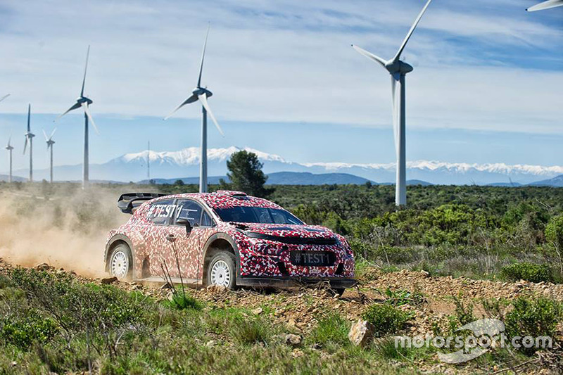 Kris Meeke test de Citroën C3 WRC 2017