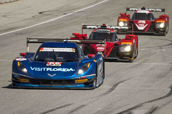 #90 VisitFlorida.com Racing Corvette DP: Marc Goossens, Ryan Dalziel
