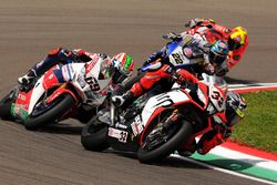 Lorenzo Savadori, IodaRacing Team et Nicky Hayden, Honda WSBK Team