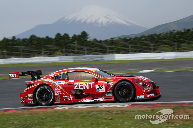 #38 Team Zent Cerumo, Lexus RC F: Yuji Tachikawa, Hiroaki Ishiura